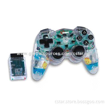 Wireless Controller for Sony's PS2 with Analog/Digital Modes, Micro and Turbo Function